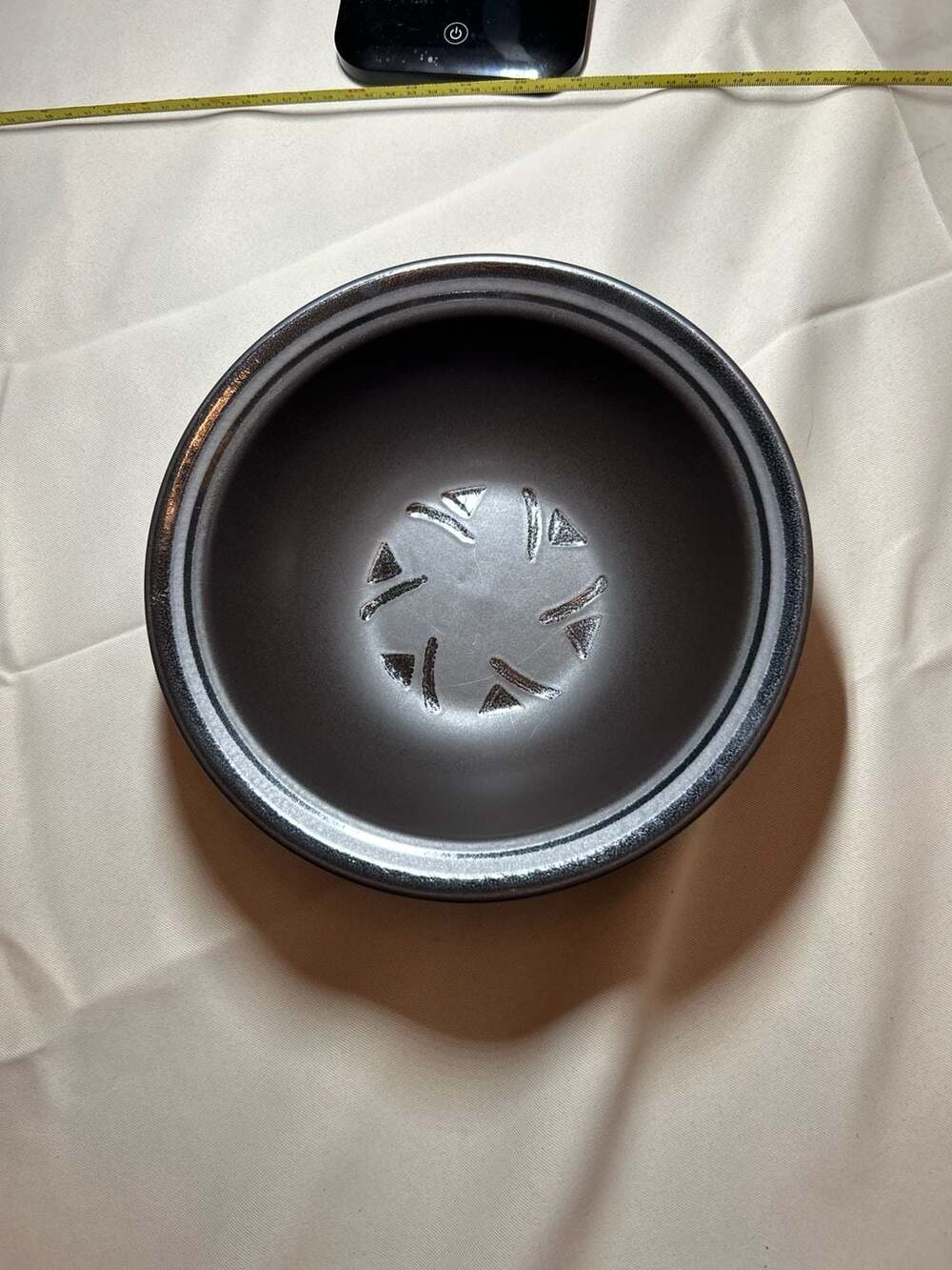 Pfaltzgraff Midnight Sun Matte Black 9-Inch Rimmed Soup / Pasta Bowl